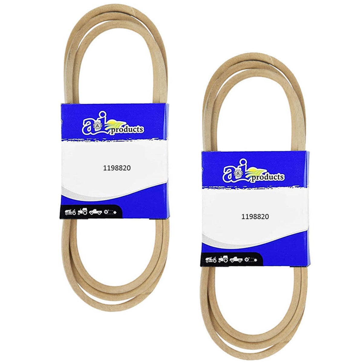 Bethesda Industrial (2) 50" HD Deck Belt for Exmark Quest QSS708GEM50200 QTE691K501