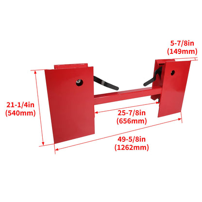 Bethesda Industrial Universal Skid Steer Quick Attach Plate 4000LBS Conversion Adapter For Bobtach