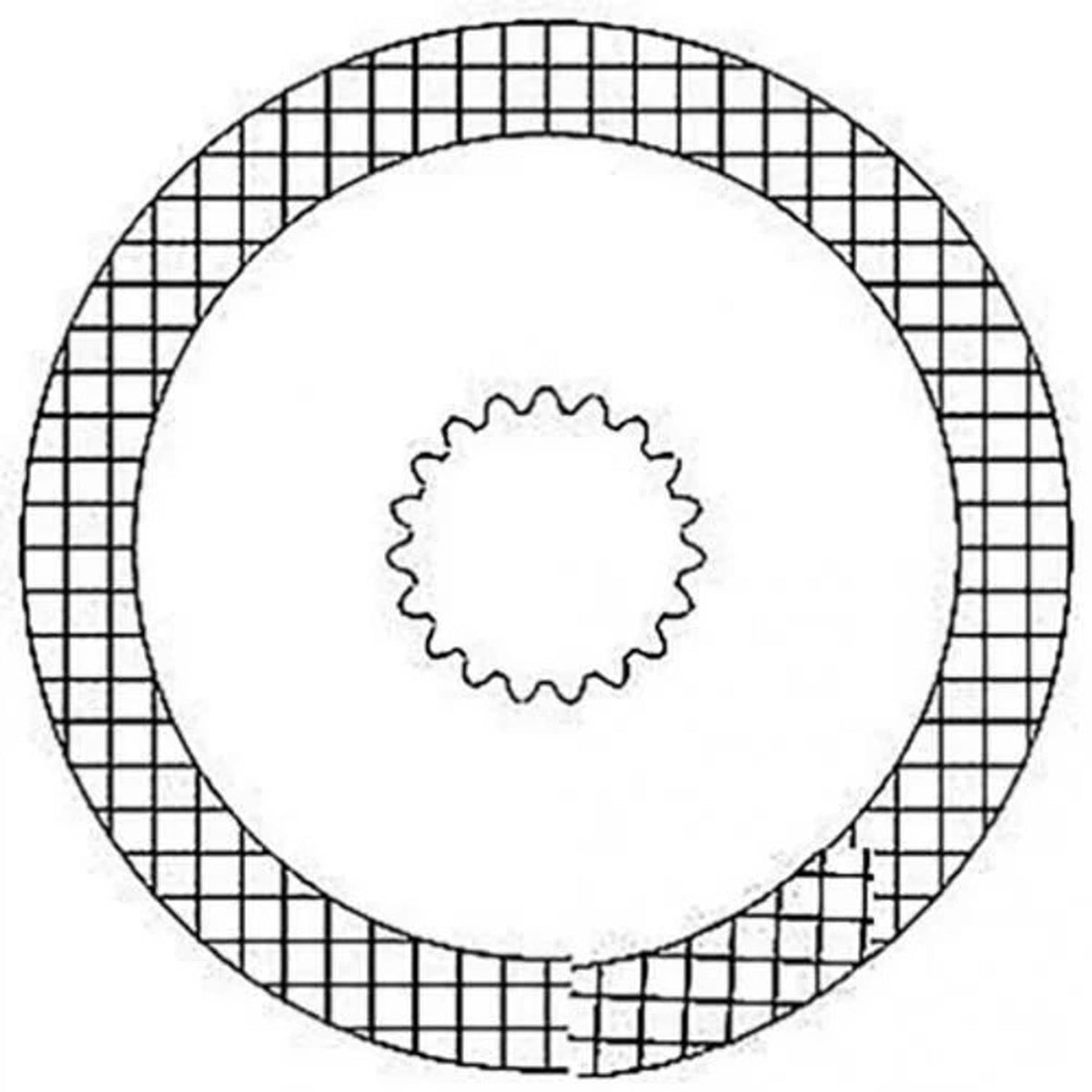 Bethesda Industrial PTO Clutch Disc fits John Deere 2040 2155 2355 2555 2755 2940 2950 2955 AL55075