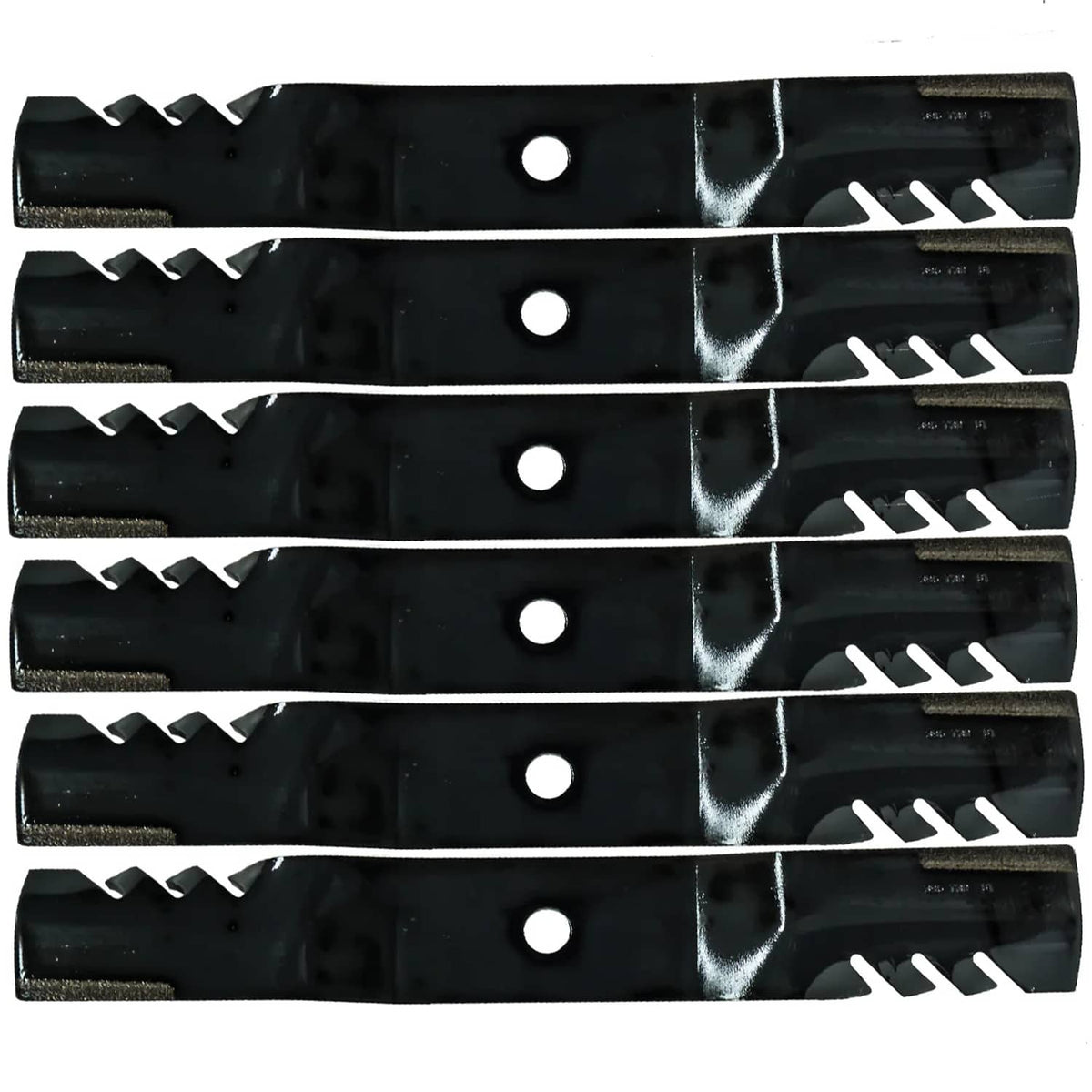 Bethesda Industrial 6PK Oregon 396-730 G6 Gator Blades for John Deere Z-Trak 60" 7 Iron