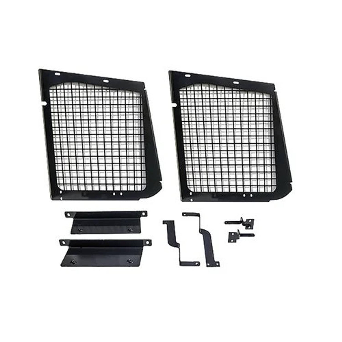 Bethesda Industrial Screen Set - Side with Brackets fits John Deere 450J 550J 650J 700J AT413011