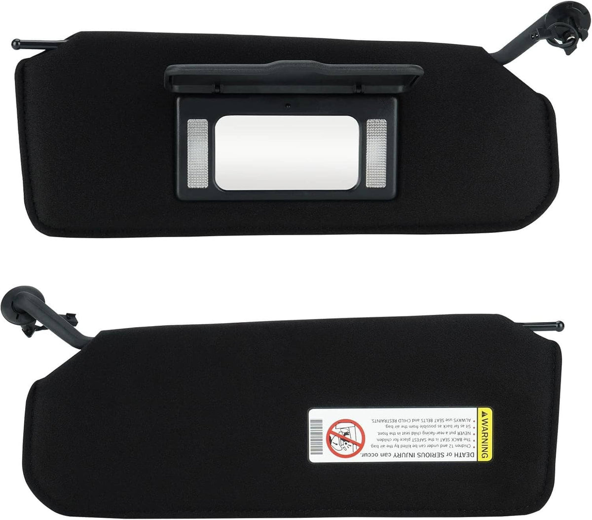 Bethesda Industrial New Updated Sun Visors Sun Shades W/Bright LED Light Set For 1997-04 Corvette C5