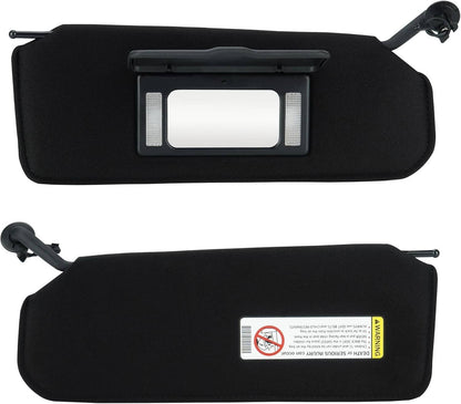 Bethesda Industrial New Updated Sun Visors Sun Shades W/Bright LED Light Set For 1997-04 Corvette C5