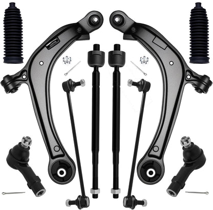 Bethesda Industrial For 2011-2017 Honda Odyssey Front Lower Control Arm Tie Rod End Suspension Kit