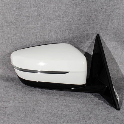 Bethesda Industrial Passenger Side Mirror w/Blind Spot White For 2019-2023 BMW 320i 330i 330e