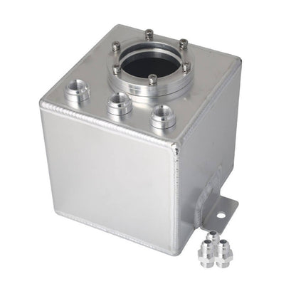Bethesda Industrial 2L Aluminum High Flow Swirl Fuel Surge Pot Tank AN6 For 044 External Fuel Pump