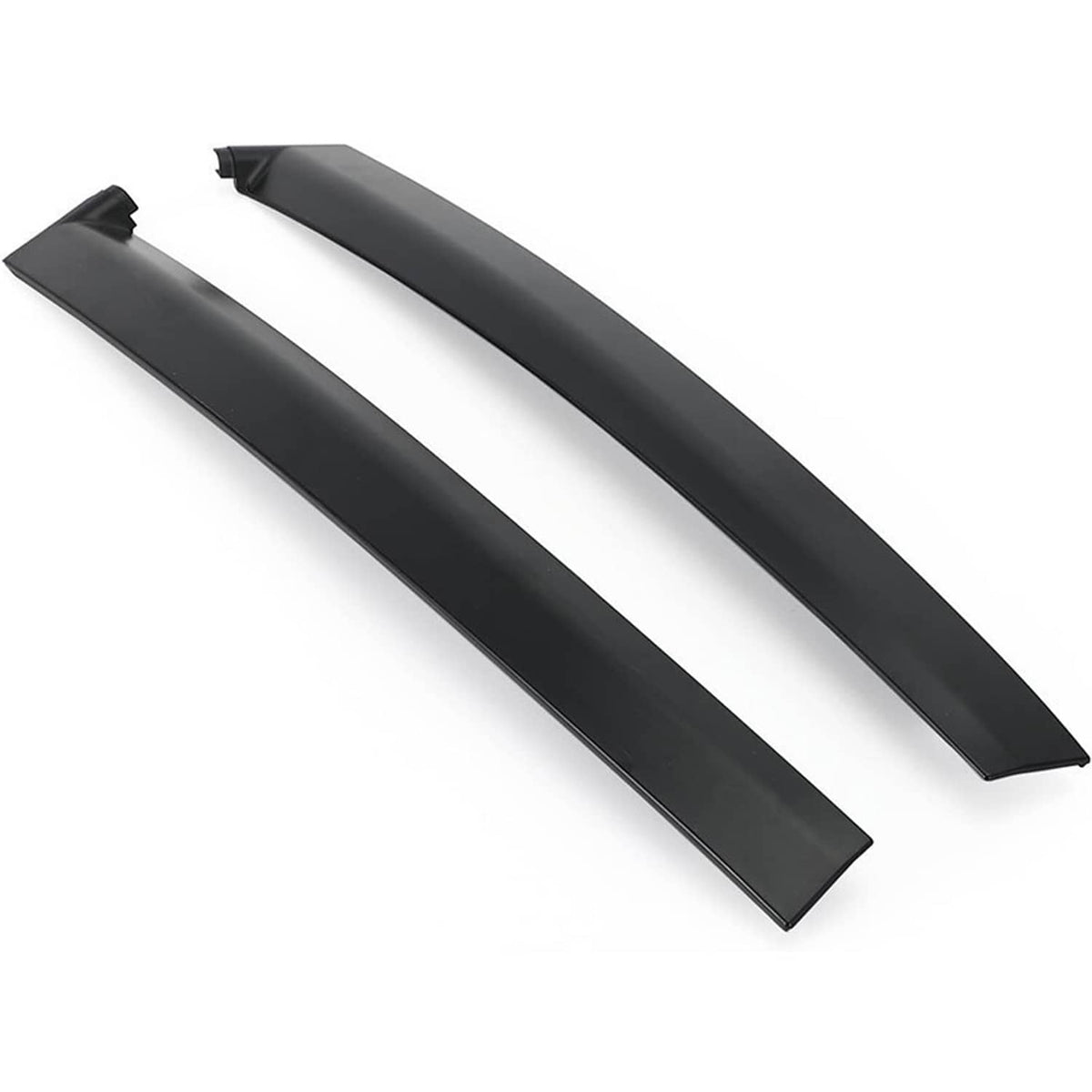 Bethesda Industrial Left & Right Side Window Molding Door Sash Trim For 1992-1995 Honda Civic Black