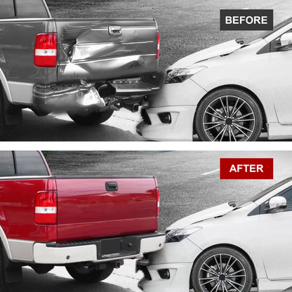 Bethesda Industrial Chrome Rear Bumper Assembly For 2006-2008 Ford F150 F250 Step Bumper w/ Hole