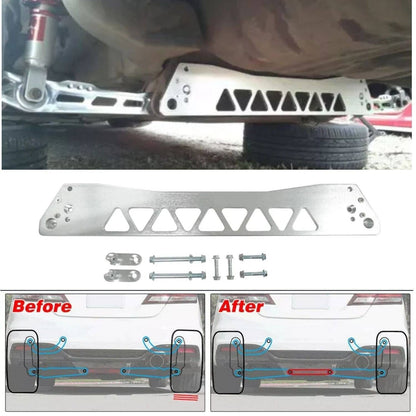 Bethesda Industrial New For 96-00 Honda Civic Car Rear Lower Control Arm & Subframe Brace Tie Bar EK