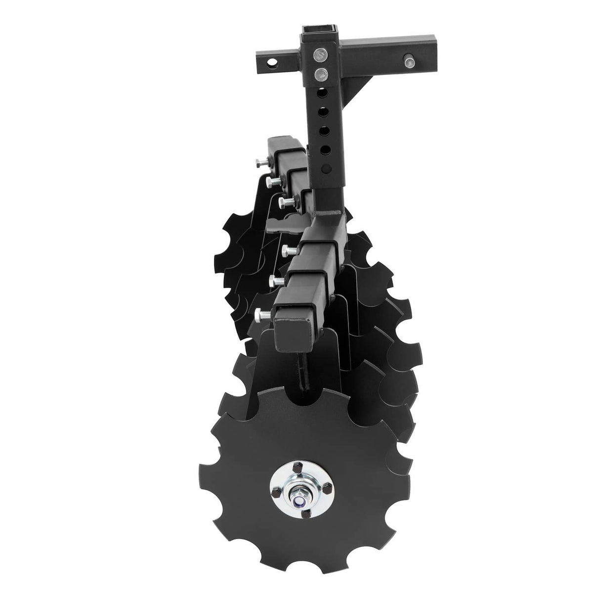 Bethesda Industrial 34" Disc Plow Harrow w/ 2-inch Receiver Hitch 8-blade disc For Tractor ATV UTV