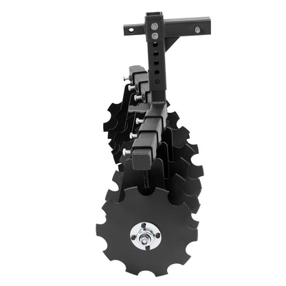 Bethesda Industrial 34" Disc Plow Harrow w/ 2-inch Receiver Hitch 8-blade disc For Tractor ATV UTV