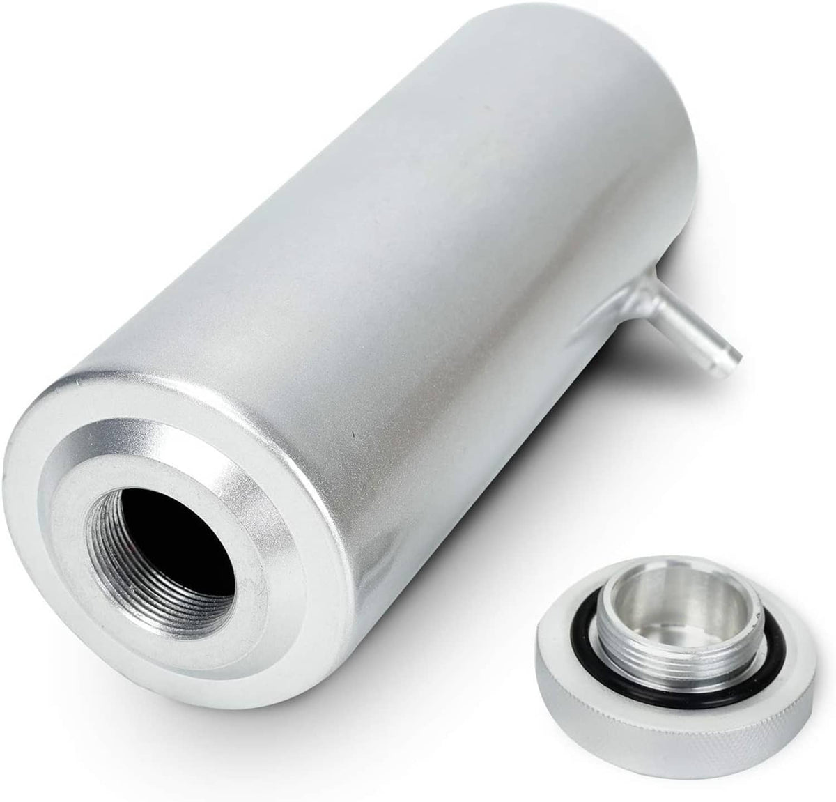 Bethesda Industrial New Universal Radiator Coolant Catch Tank Overflow Reservoir 800ml Aluminum
