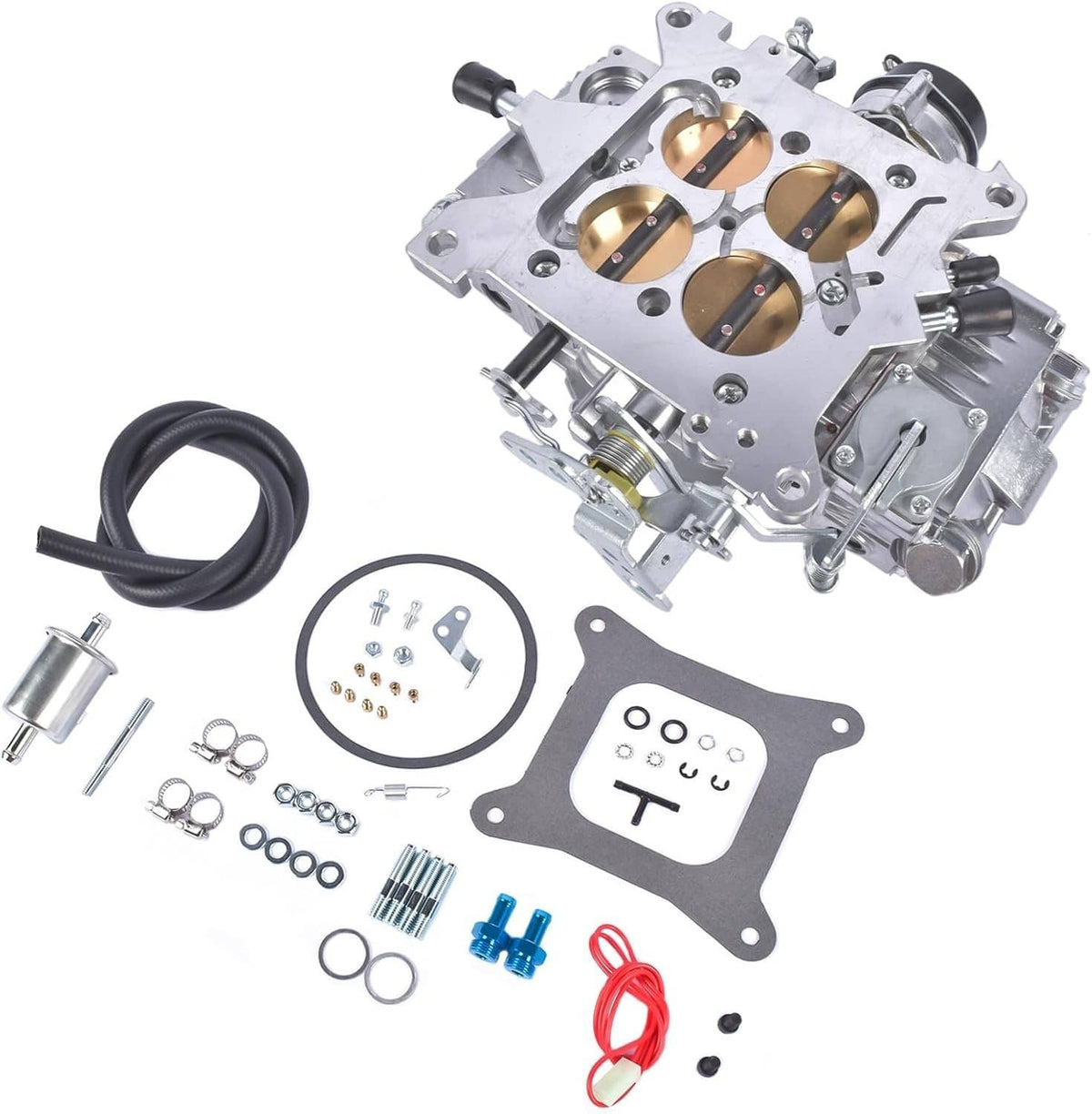 Bethesda Industrial For Holley Carburetor 4-Barrel Square Bore 600 CFM Electric Choke 0-80458SA 4160
