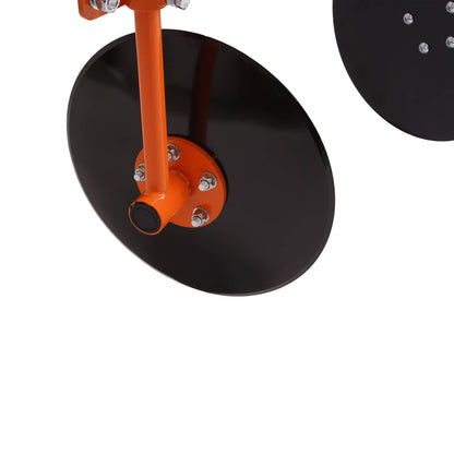 Bethesda Industrial 48" Adjustable Disc Bedder Disc Harrow For Cat 1 Tractors Steel 3 Point
