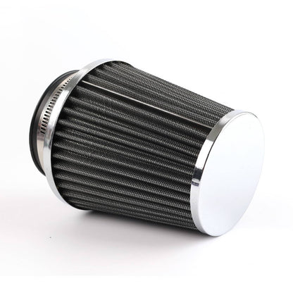 Bethesda Industrial 3" 76mm High Flow Inlet Dry Air Filter Cold Air Intake Cone Replacement New