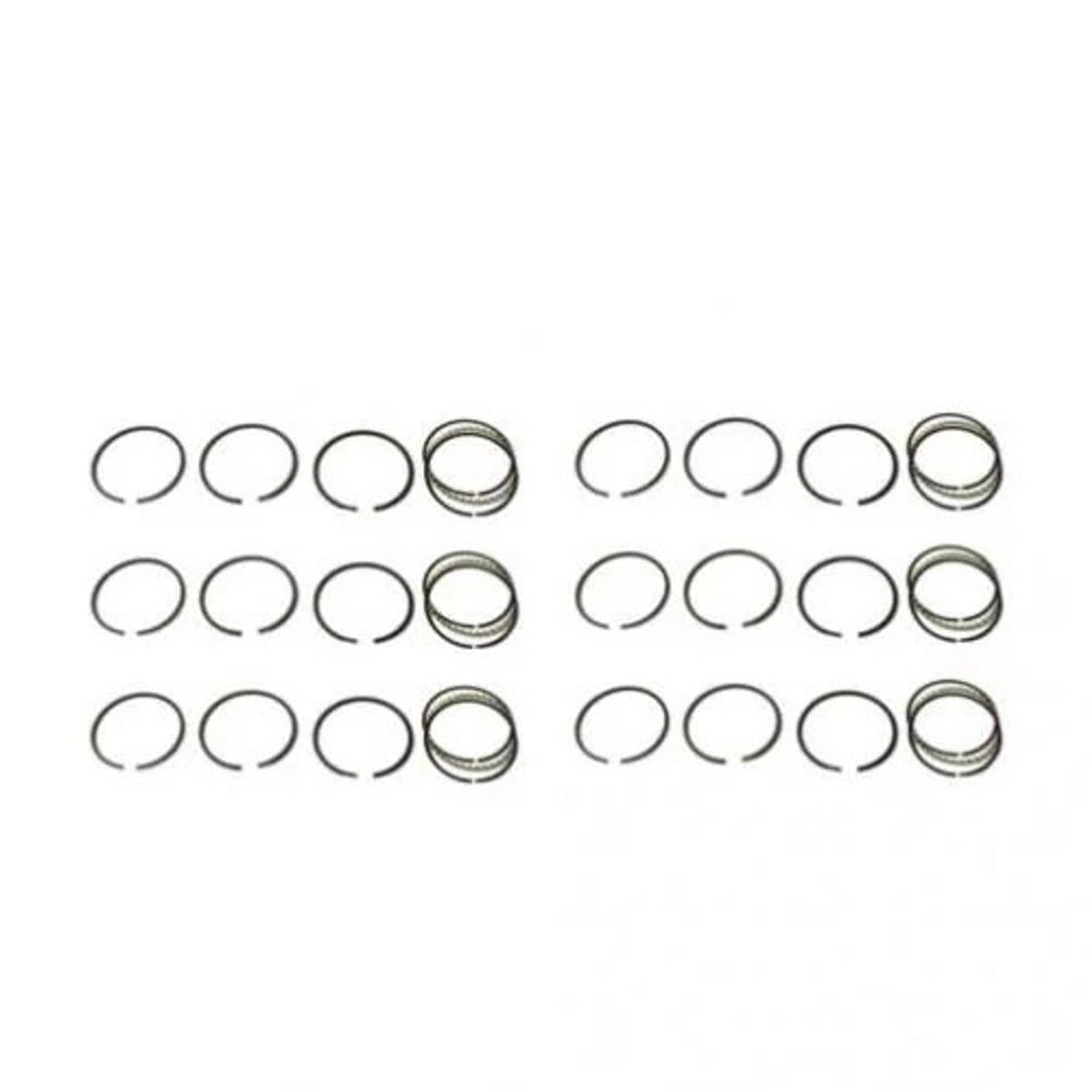 Bethesda Industrial Piston Ring Set - .030" Oversize - 6 Cylinder fits White fits Oliver