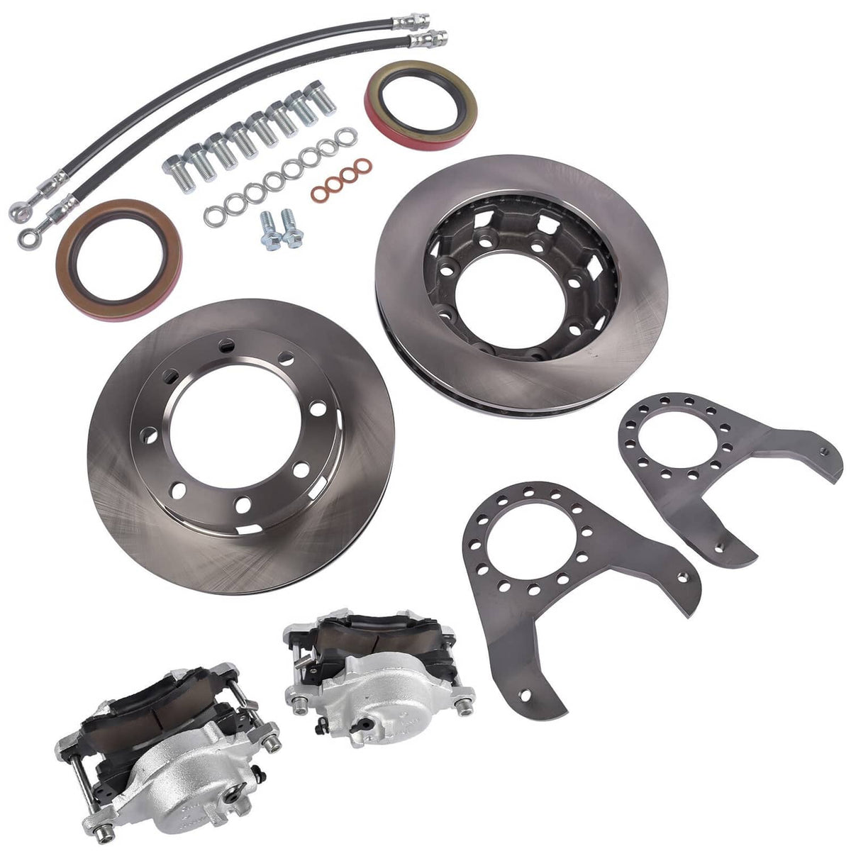 Bethesda Industrial For GM 14 Bolt Complete Disc Brake Conversion Kit 10.5 SRW Full Float Disk Brake