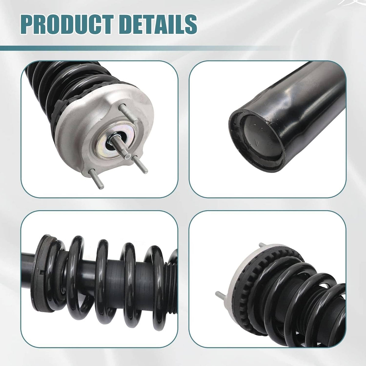 Bethesda Industrial Pair Front Shock Absorber Struts Assys For Maserati Ghibli M157 AWD 670008897