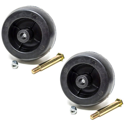 Bethesda Industrial (2) Deck Wheels and Bolt Kit for Wright 72490001 48 in. 52 in. 61 in. Stander