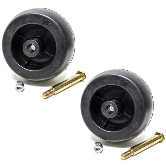 Bethesda Industrial (2) Deck Wheels and Bolt Kit for Wright 72490001 48 in. 52 in. 61 in. Stander