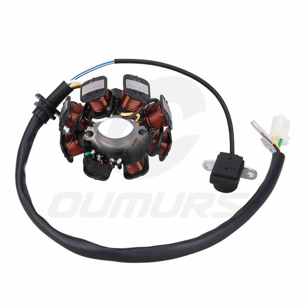 Bethesda Industrial For GY6 125cc 150cc Chinese 150 Scooter ATV Magneto Stator 8 Pole Coil 5 Wire