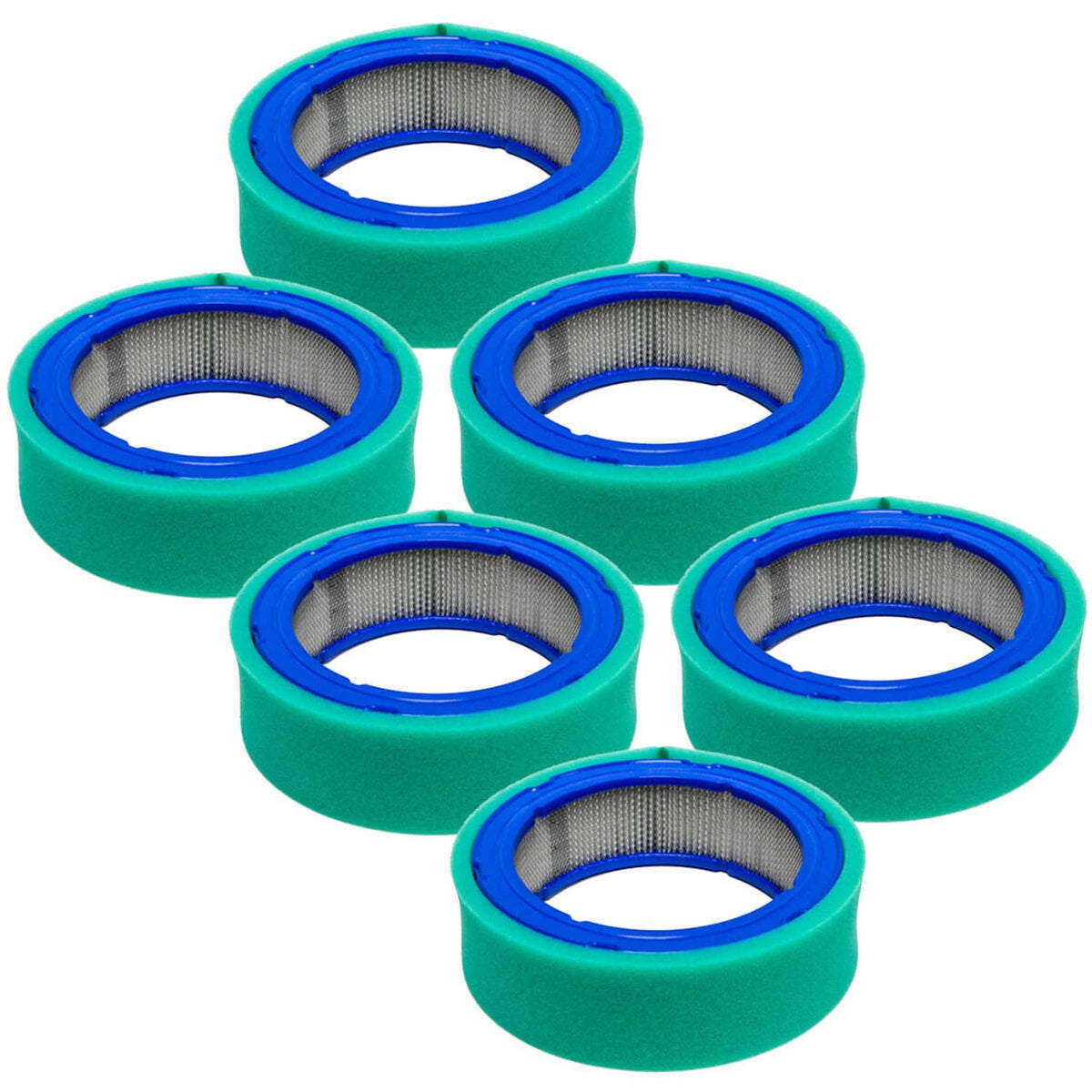 Bethesda Industrial 6PK Air Filter & Pre Filter for E-Z-GO 2001 to Current ST 480 Models 394018S