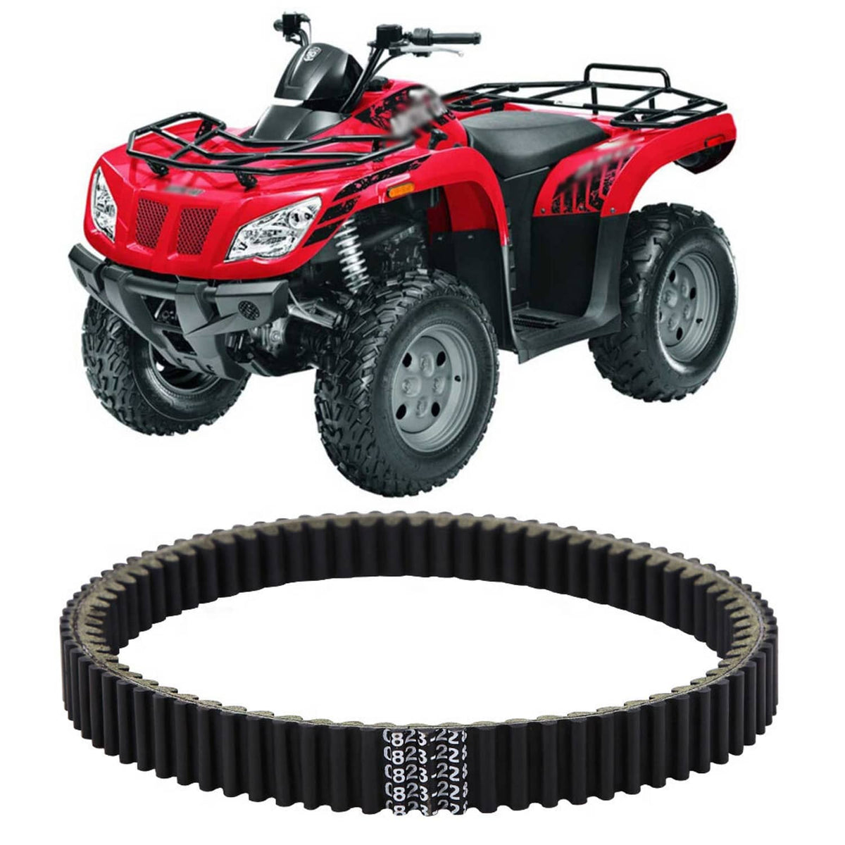 Bethesda Industrial #0823-228 Drive Belt for Arctic Cat 500 AUTOMATIC 4X4 350 366 400 425 450 500