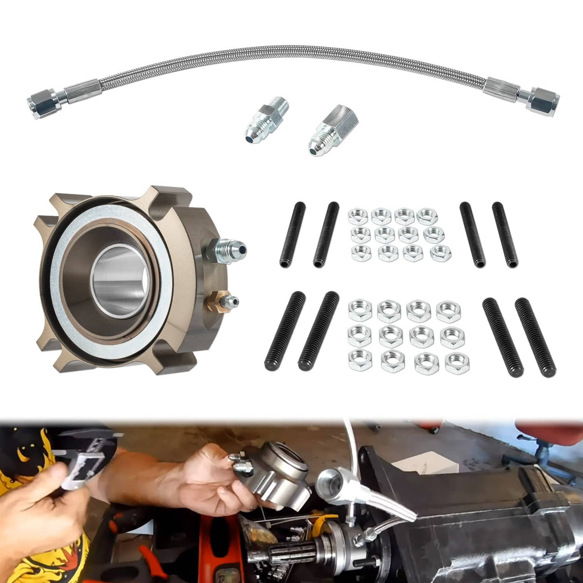 Bethesda Industrial Racing Clutch Hydraulic Throwout Bearing 91605135 for Chevy Release Bearing