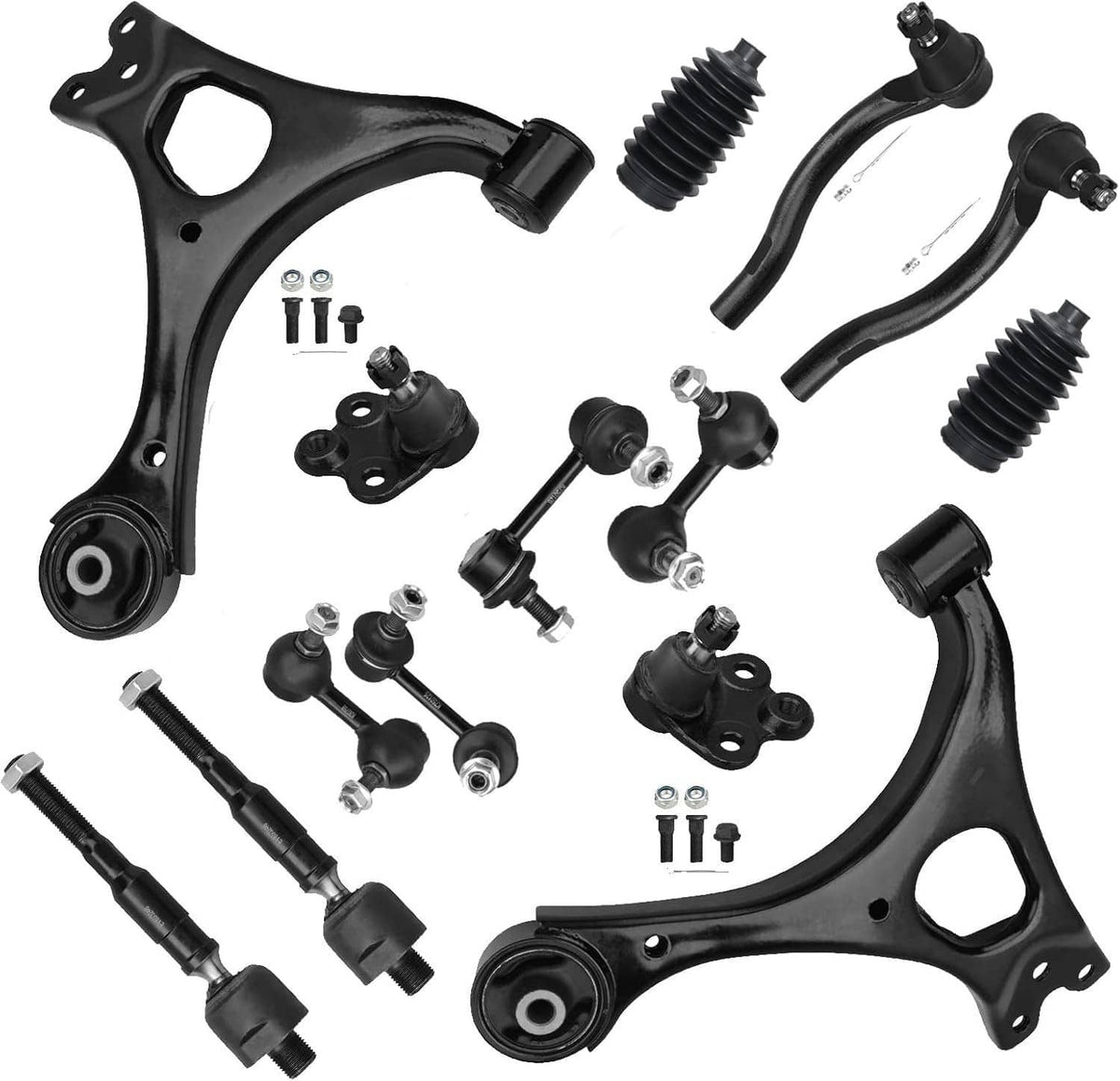 Bethesda Industrial New For 06-11 Honda Civic Front Lower Control Arms Ball Joint Sway Bars Tie Rods
