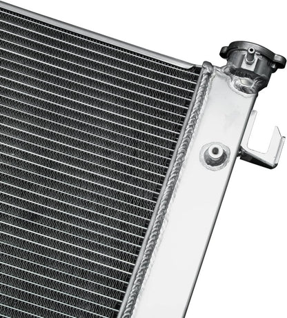 Bethesda Industrial 2 Row Radiator For 2003-2009 Dodge Ram 2500 3500 5.9L 6.7L Diesel Cummin Silver