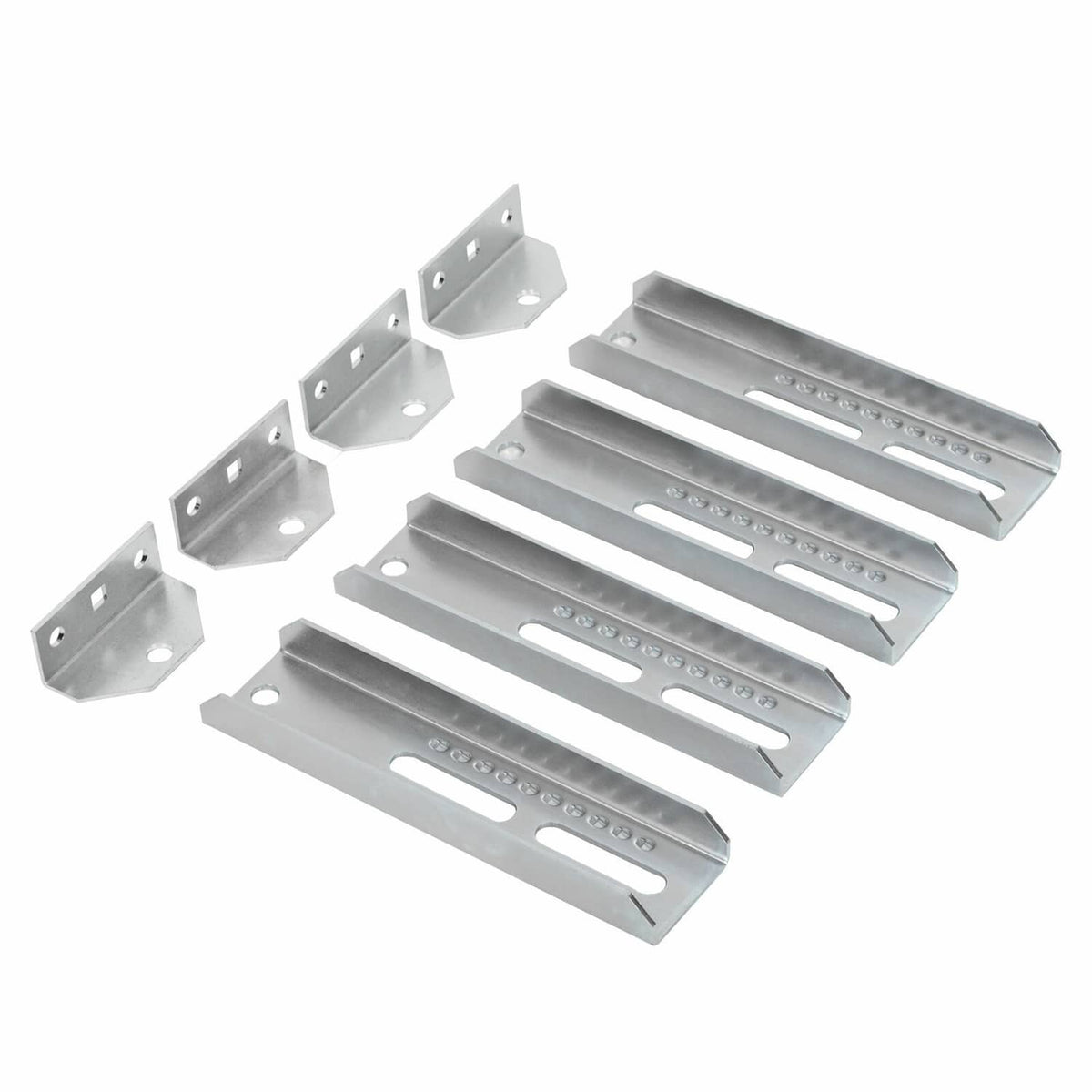 Bethesda Industrial 8PCS 10" Galvanized Swivel  Boat Trailer Vertical Bunk Board Brackets Bolster