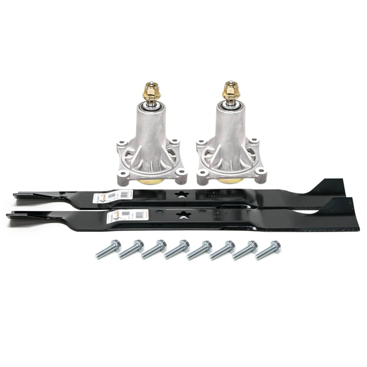 Bethesda Industrial Blades & Spindle Fits 46" Craftsman Husqvarna YTH21K46 532192870, 532105380