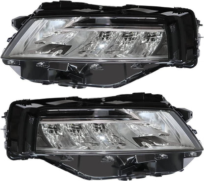 Bethesda Industrial New For 2021-2023 Nissan Rogue Chrome LED Headlights Headlamps Pair Left+Right