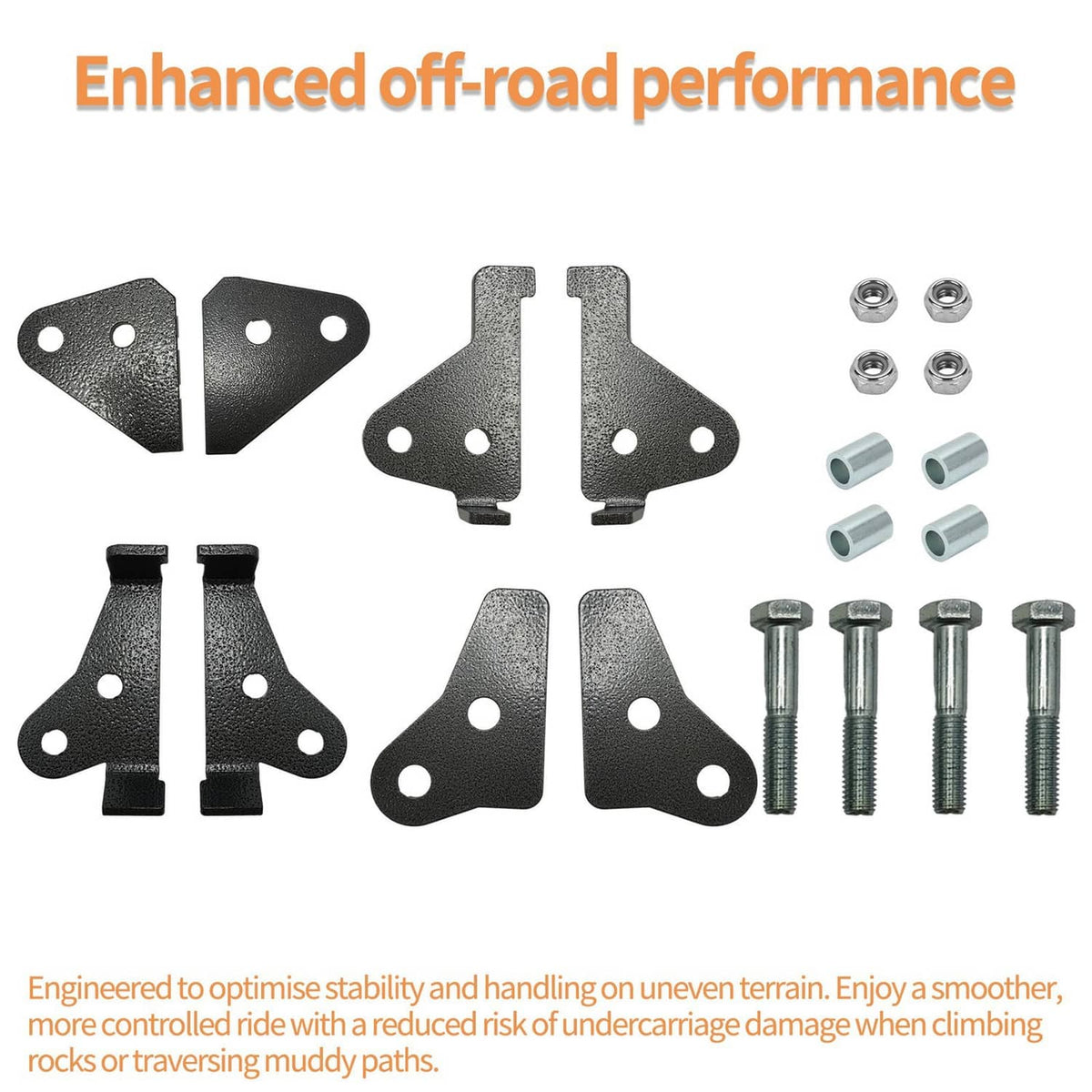 Bethesda Industrial 2 Inch Lift Kit for CF Moto UFORCE 1000/1000XL Suspension Leveling Kit 2021-2025