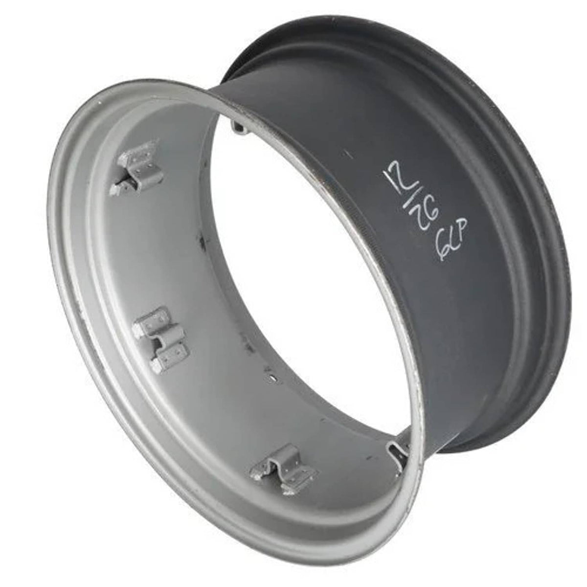 Bethesda Industrial Rear Rim - 12" x 26" 6 Loop Silver Mist fits John Deere 1020 2020 2030 AT17707