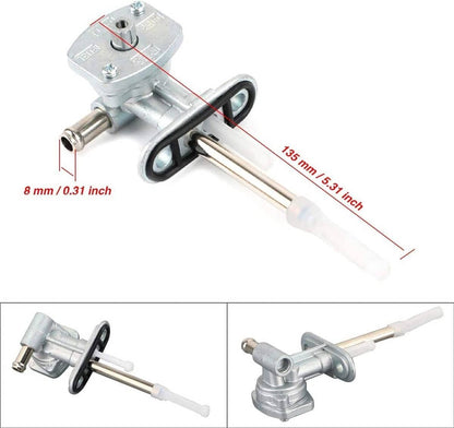 Bethesda Industrial Fuel Valve Petcock Tank Switch and Lever Screw For Yamaha Grizzly YFM660 02-08