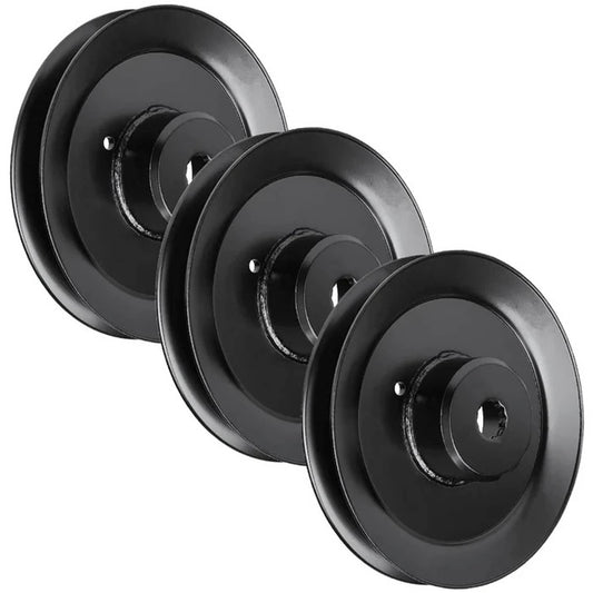 Bethesda Industrial 3PK Spindle Pulley for Husqvarna 46 inch EZ4220 EZ4624 LSZ5424 Z246 539113962