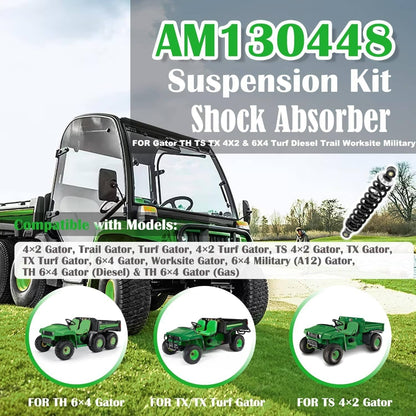 Bethesda Industrial 2 Pcs Front Suspension Heavy Duty Shock Absorber Kit For John Deere AM130448