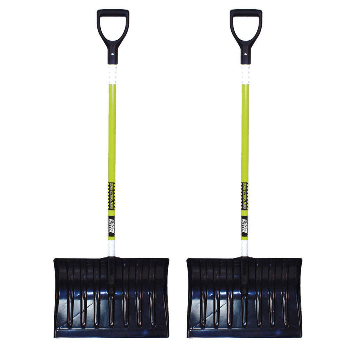 Bethesda Industrial (2) Seymour Structron 18” PS200 Snow Shovel ABS Head Poly  Fiberglass Handle