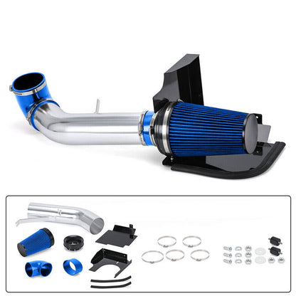 Bethesda Industrial 4" Cold Air Intake System & Heat Shield For 99-07 Chevy GMC V8 4.8L 5.3L 6.0L