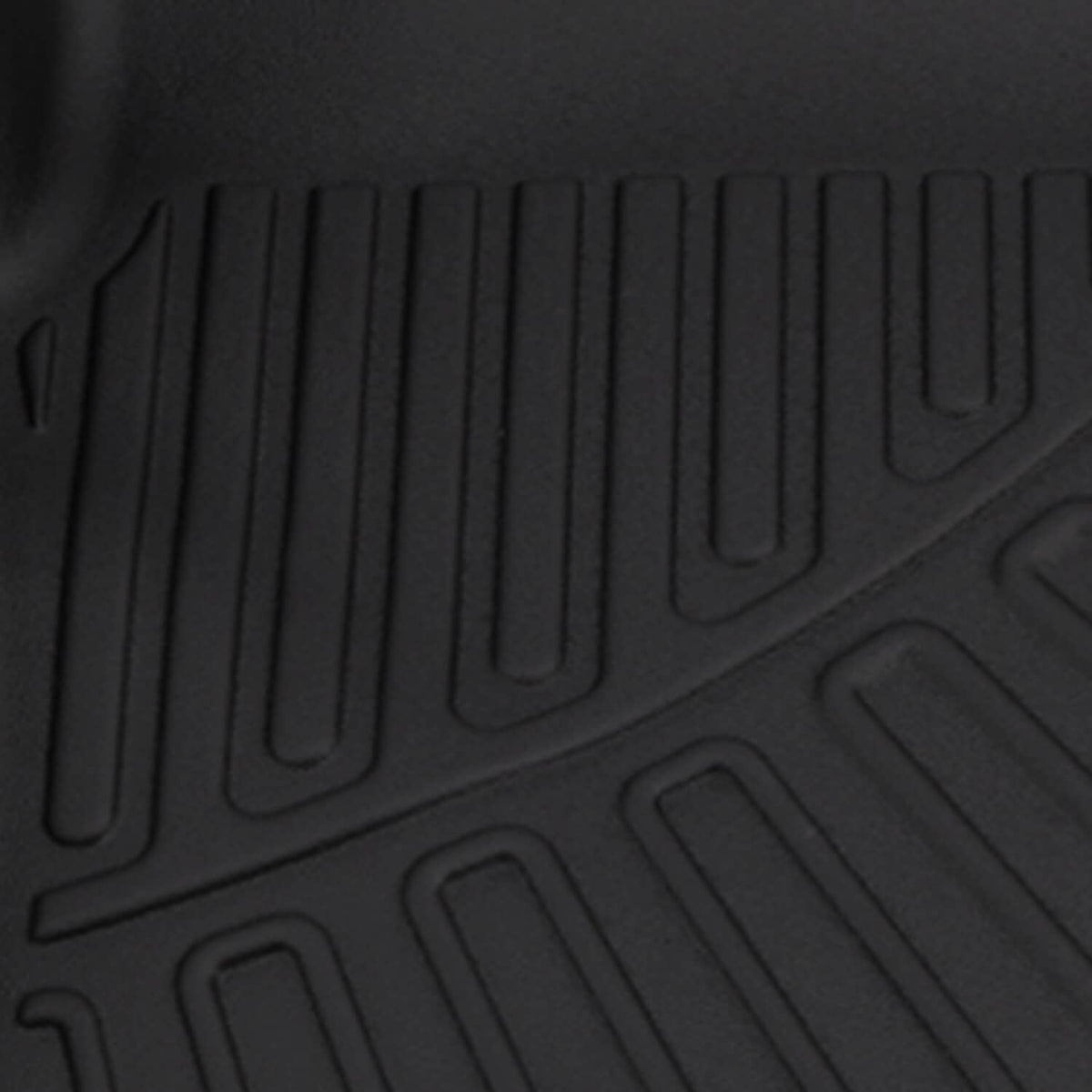 Bethesda Industrial Floor Mats for 2022-2025 Nissan Frontier Crew Cab All Weather TPE 3PCS Liner Set