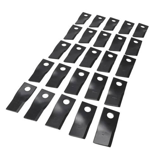 Bethesda Industrial Disc Mower Blade - Right Hand Type 9 25 Pack fits Massey Ferguson
