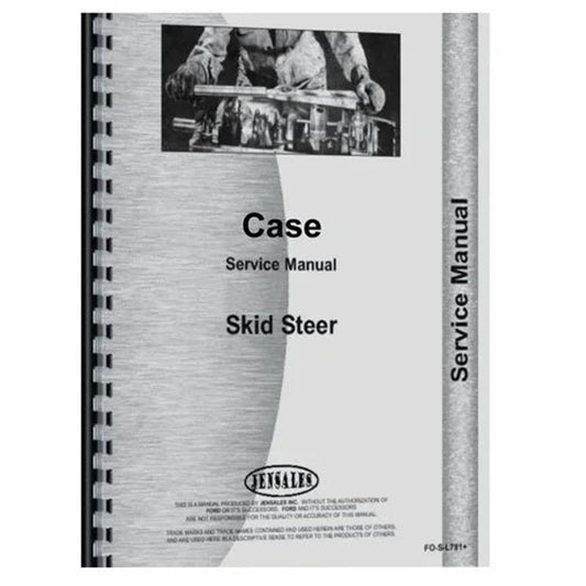 Bethesda Industrial Service Manual fits Case 1845C