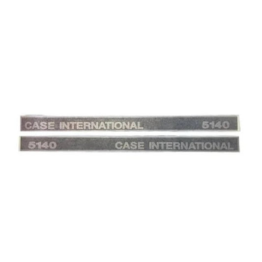 Bethesda Industrial Hood Decal Set - Vinyl fits Case IH 5140