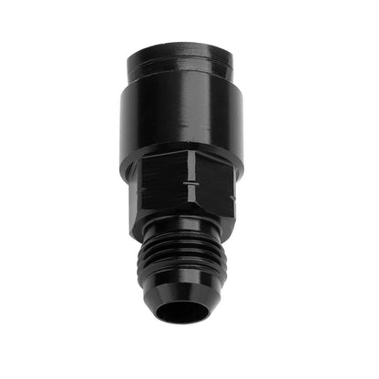 Bethesda Industrial Black 8 AN Fuel Adapter Fitting to 3/8 GM Quick Connect LS W/ Thread Female