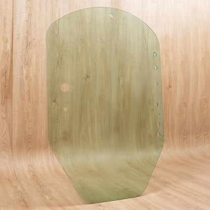 Bethesda Industrial Clear Door Glass #T312628 For John Deere Skid Steer / Track Loader D / E Series