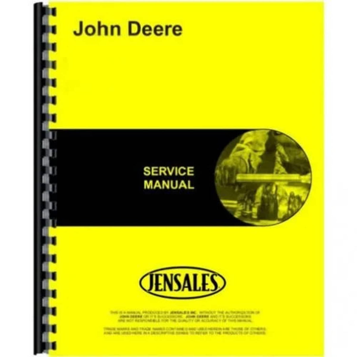 Bethesda Industrial Service Manual fits John Deere 50 520 530 50