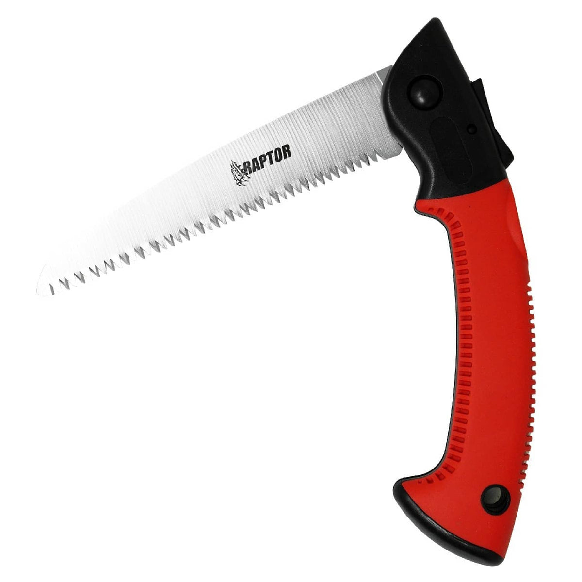 Bethesda Industrial Raptor 7-inch Folding Pruning Saw with Switch 4 Section 7T Triple Bevel Teeth
