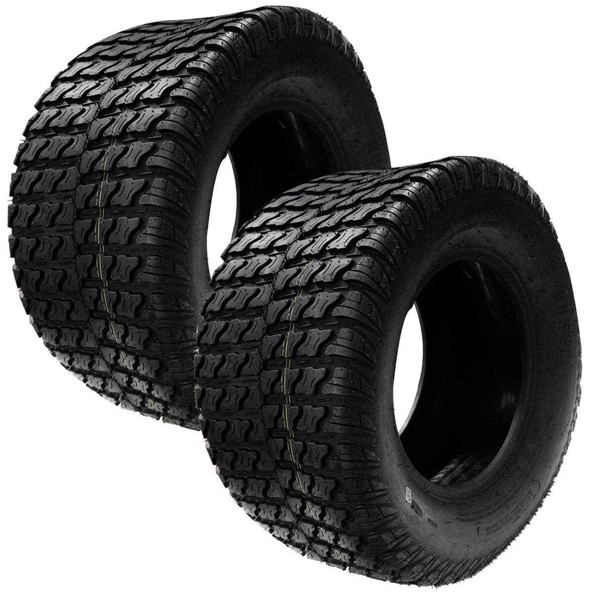 Bethesda Industrial 2PK 24x12x12 24x12-12 P5023 Asymmetrical Mower Turf Tires For Toro Wright Scag