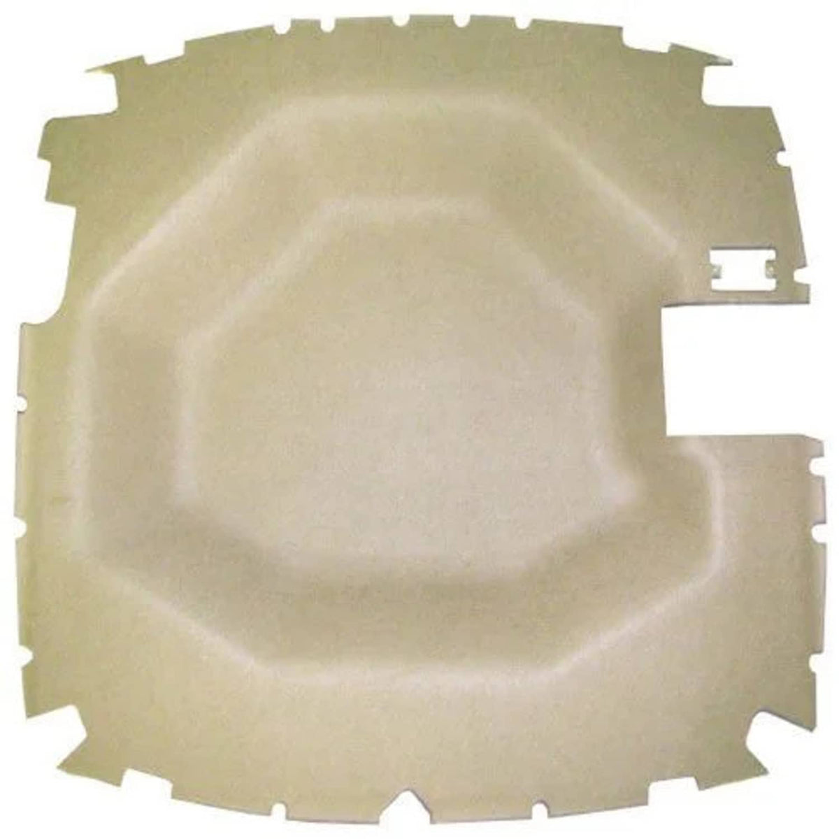 Bethesda Industrial Cab Foam Main Headliner - Sailcloth tan fits John Deere 8100 8200 8300 8400